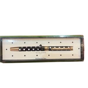 Kate Spade Black & White Polka Dot Ballpoint Pen. NWT